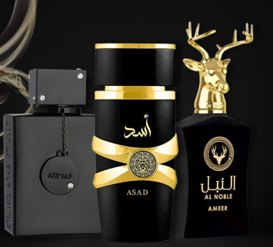 Pack Trio Exclusif de Parfums Pour Homme